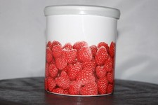 Dose mit Deckel 10 cm Trattoria Himbeere ASA Porzellan 