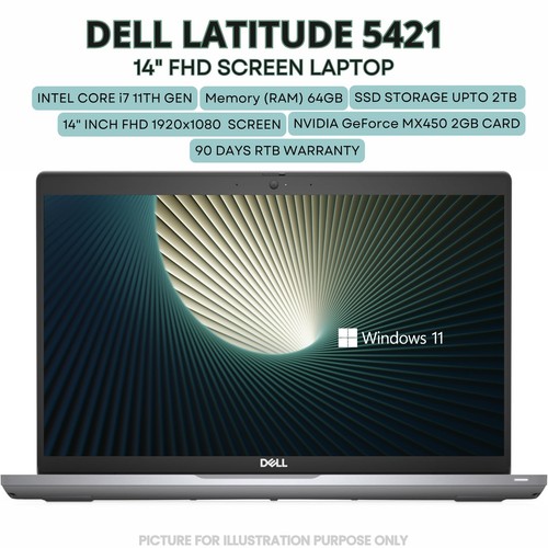 Dell latitude 5421 fhd - dell, 14"