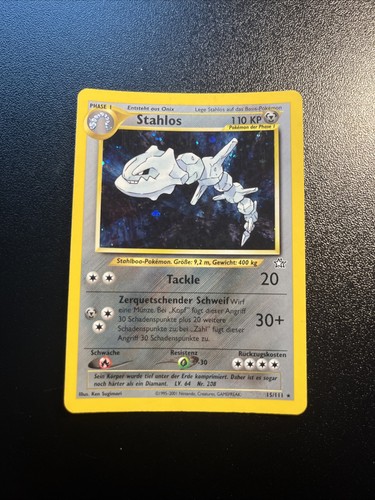 Pokémon stahlos 111 neo - stahlos, 15/111