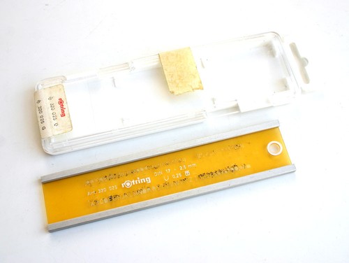 Schriftschablone rotring 320