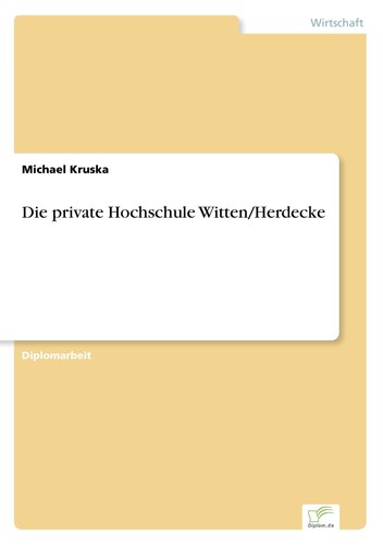 Die private hochschule - private,
