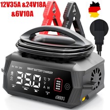 35A 12V 24V Auto LKW Intelligente Batterieladegerät Impuls Reparatur für AGM GEL