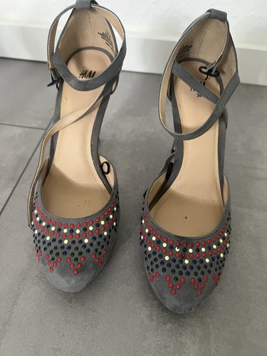 Damen pumps wildleder grau - damen,