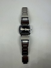 Vintage Dugena Jump Hour / Mechanische Digitaluhr – 1970er Jahre – Edelstahl –