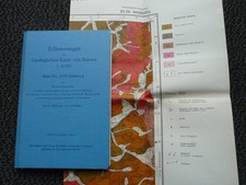 Geologische Karte von Bayern