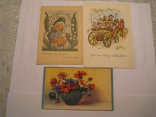 3 Künstler AK Postkarten u. a. Liesel Lauterborn ca 1935