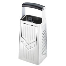 Multifunktionsreibe V-CUT Edelstahl verstellbar Küchenreibe Gemüsereibe Reiben