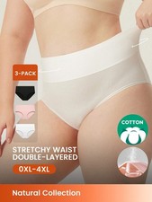 3er Pack luftige Baumwollslips