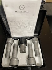 Original Mercedes Radsicherungssatz Radschloss silber M14 x 1,5 x 45 B66470156