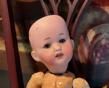 Antike Porzellan Kopf Puppe