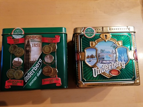 Blechdose underberg metalldose - underberg,