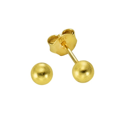 Ohrstecker 585 gold kugel 4mm - 585,