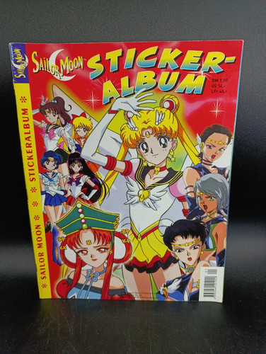 Sailor moon sticker album 1999 - sailor, sticker-album