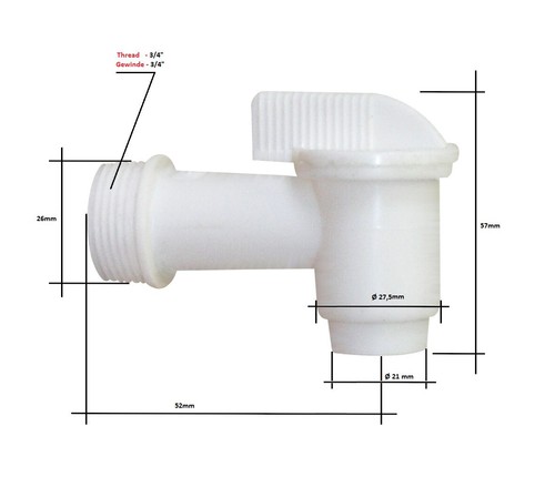Fasshahn polyethylen - fasshahn,