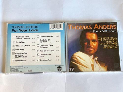 Thomas anders for your love - for,