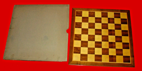 Schachbrett holz mit - mit, schuber