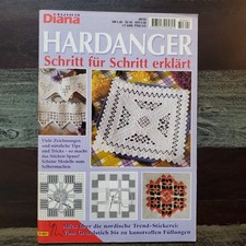 Diana Spezial, Hardanger, Schritt für Schritt erk, Kreuzstich, 64 S., Zählmuster