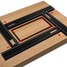 Verstellbare Führungsschiene