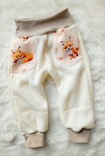 NEU * Baby Pumphose * Gr. 80 * Babyhose * Mitwachshose * Jogger * Fuchs