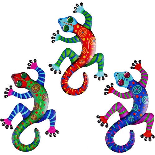 Metall gecko wanddekoration - metall-gecko-wanddekoration, 3