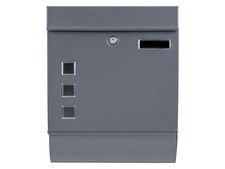 LIVARNO home Briefkasten, grau - B-Ware neuwertig
