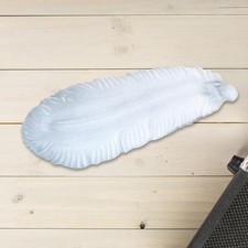 Schale aus Selenit-Stein, Marokko, langlebige Federform für Zuhause,