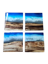 4x XL   Untersetzer aus Holz (