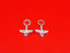 Oldtimer Vintage Fahrrad Kettenspanner 2 Stück verzinkt NOS #1