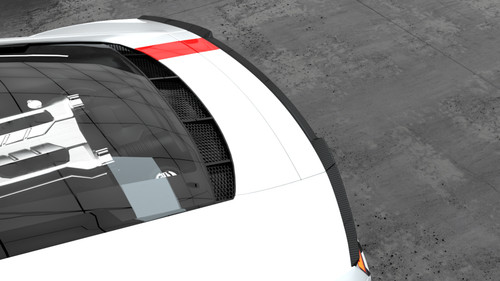 Heckspoiler carbon für audi - heckspoiler,