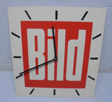 Alte Bild  Zeitung  Werbeuhr  Ungereinigter Fundzustand Funktion Nicht Geprüft