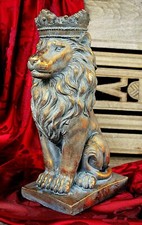 ❀ Löwe König Antik Gold 36