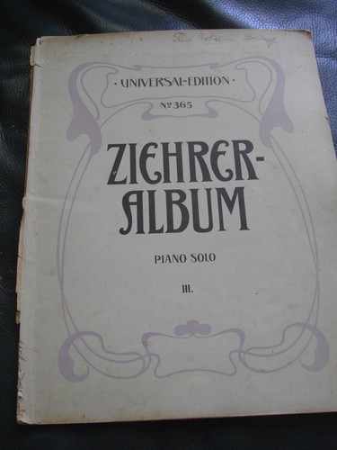 Klavier notenheft ziehrer - klavier, /