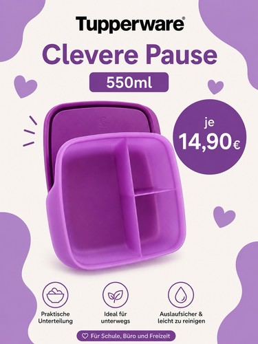 Tupperware clevere pause 550 - clevere,