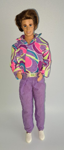 Barbie ken totally hair puppe - ken,