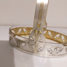 Schale versilbert mit