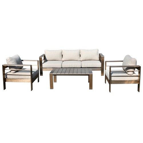 Lounge set aluminium - set,