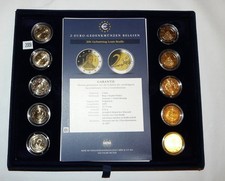 2 Euro europäische Gedenkmünzen 2009 / 2010 in Schuber 28 Stück