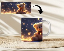 Kaffeetasse Teddybär Lichter