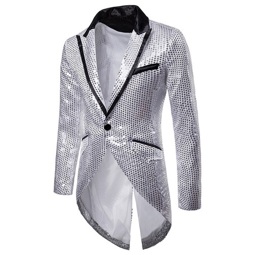 Herren pailletten frack anzug - herren,
