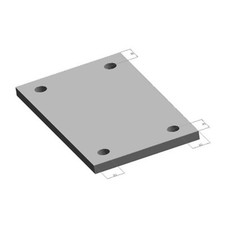 Fußplatte Grundplatte