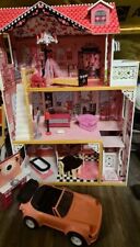 Kidkraft Barbiehaus Puppenhaus inkl. Möbel und Auto