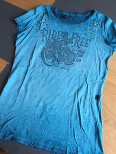 Rude Riders Damen Shirt petrol