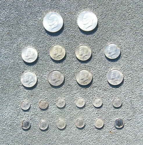 Usa lot silber - usa, 22