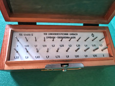 Prüfstifte Messstift-Satz 1-2 mm Nicht Messbare Durchmesser 0.05 Teilung 21 Stck