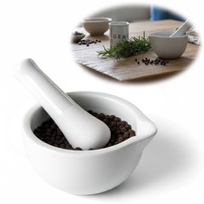 Keramik Mörser Stößel Set