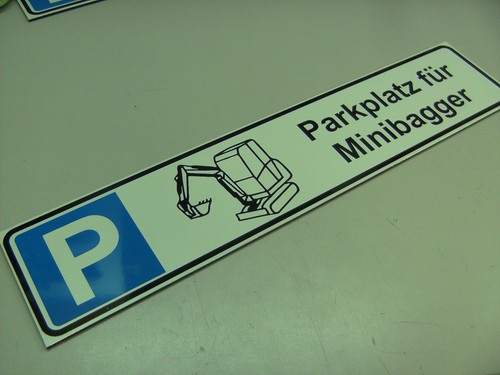 Privatparkplatz für