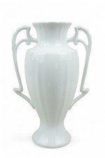 #630 Amphoren Vase Henkelvase Porzellan, 21cm
