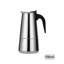 1X CoffeeFox Espressokocher Espressokanne Espressobereiter Edelstahl