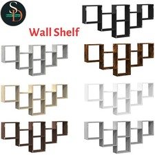 Wandregal Schweberegal Regal Wandwürfel Aufbewahrungsregal Technikholz vidaXL