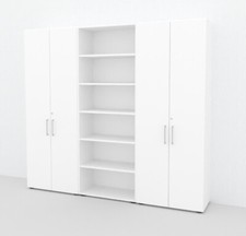Büro-Schrankwand 240 cm breit